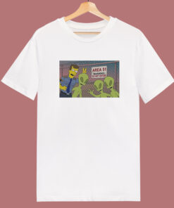 The Simpsons Area 51 T Shirt Style The Simpsons Area 51 T Shirt Style