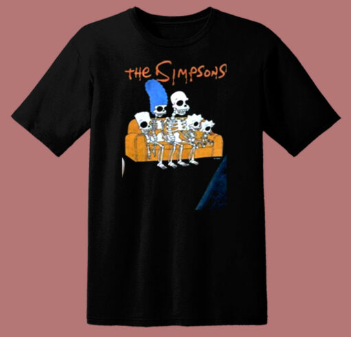 The Simpsons Halloween 80s T Shirt