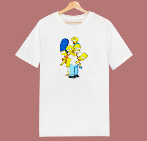 The Simpsons Is An American Animated Sitcom 80s T Shirt