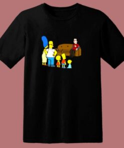 The Simpsons Sheldon Cooper 80s T Shirt 1 The Simpsons Sheldon Cooper 80s T Shirt 2