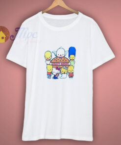 The Simpsons x Hello Kitty Krusty Burger Shirt The Simpsons x Hello Kitty Krusty Burger Shirt