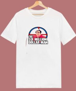 The Six Million Dollar Man 80s T Shirt