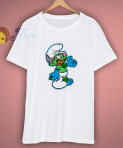 The Smurf Zombie Womens Shirt The Smurf Zombie Womens Shirt