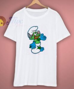 The Smurf Zombie Womens Shirt