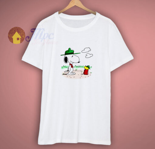 The Snoopy Woodstock Camping Shirt