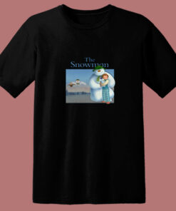 The Snowman Christmas Movie 80s T Shirt 1