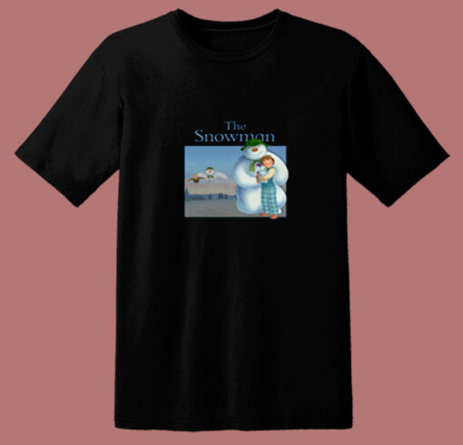 The Snowman Christmas Movie 80s T Shirt