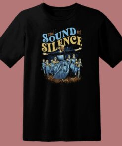 The Sound Of Silence 80s T Shirt Style 1 The Sound Of Silence 80s T Shirt Style 2