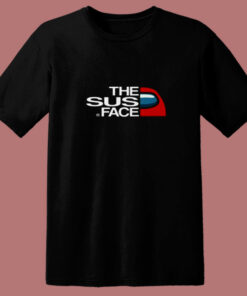 The Sus Face Impostor Among Us 80s T Shirt 1