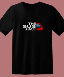 The Sus Face Impostor Among Us 80s T Shirt 1 The Sus Face Impostor Among Us 80s T Shirt 2