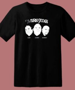 The Three Stooges Gar Jimmy Johnny 80s T Shirt 1 The Three Stooges Gar Jimmy Johnny 80s T Shirt 2