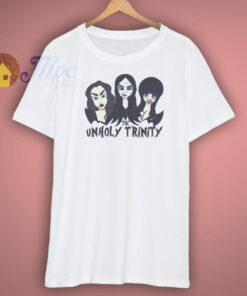 The Unholy Trinity Vampira Morticia Elvira Shirt The Unholy Trinity Vampira Morticia Elvira Shirt