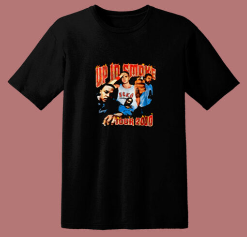 The Up In Smoke Tour Snoop Dogg 80s T Shirt