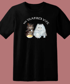 The Vampire Bride Cat T Shirt Style 1