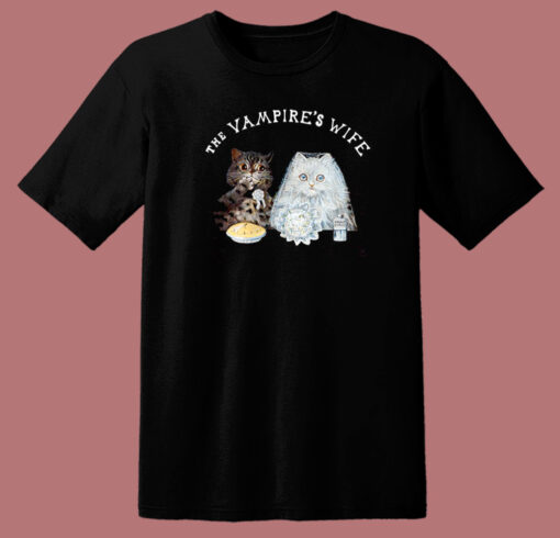 The Vampire Bride Cat T Shirt Style