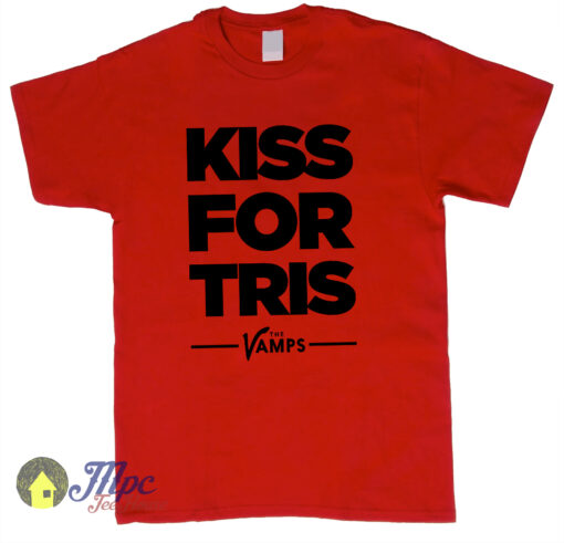 The Vamps Kiss Tris T-Shirt