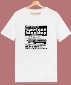 Their World Is A Two Lane Blacktop 80s T Shirt 2