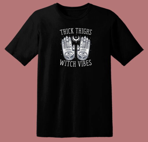 Thick Thighs Witch 80s T Shirt