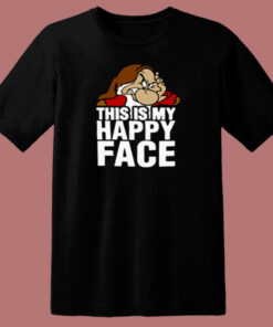 This Is My Happy Face Disney Grumpy 80s T Shirt This Is My Happy Face Disney Grumpy 80s T Shirt