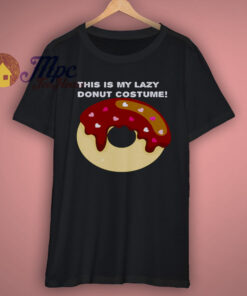 This Is My Lazy Donut Costume Funny T Shirt This Is My Lazy Donut Costume Funny T Shirt