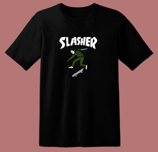 Thrasher Slasher 80s T Shirt