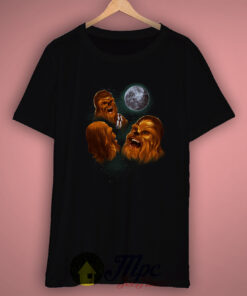 Three Chewbacca Cool Graphic T Shirt