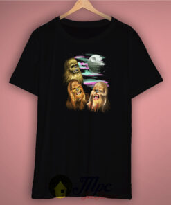 Three Ewok Chewbacca Unisex Premium T Shirt Size S-2Xl