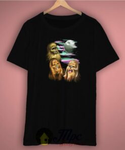 Three Ewok Chewbacca Unisex Premium T Shirt Size S 2Xl 3