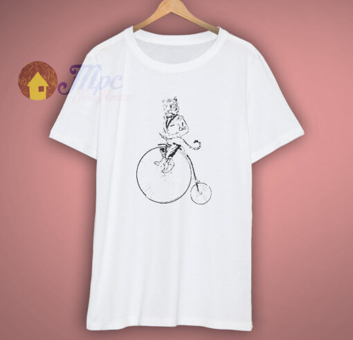 Tiger On A Bike T Shirt