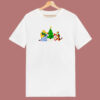 Tiger Piglet And Pooh Friends Christmas 80s T Shirt