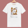 Tigers Doing Yoga 80s T Shirt