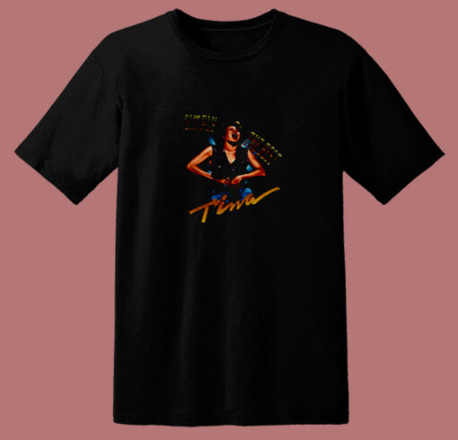 Tina Turner Simply The Best Album 80s T Shirt