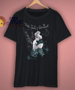 Tinker Bell Believe Drawing Graphic T Shirt