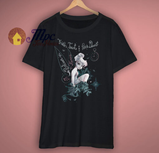 Tinker Bell Believe Drawing Graphic T Shirt