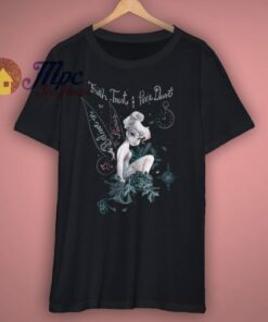 Tinker Bell Believe Drawing Graphic T Shirt