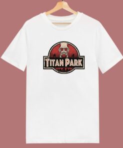 Titan Park Jurassic Park Parody T Shirt Style