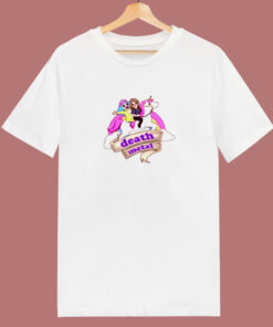 Toki And Dr Rockzo Riding Unicorn Death Metal 80s T Shirt