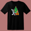 Tom And Jerry Playing Around Christmas 80s T Shirt