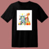 Tom Jerry Cartoon Vintage Christmas 80s T Shirt