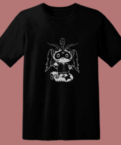 Tom Nook As Baphomet 80s T Shirt Tom Nook As Baphomet 80s T Shirt