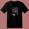 Tombstone Skull Graphic 80s T Shirt
