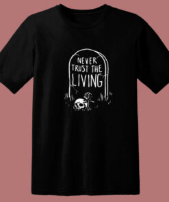 Tombstone Skull Graphic 80s T Shirt Tombstone Skull Graphic 80s T Shirt