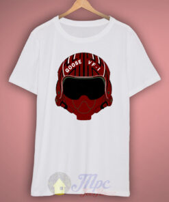 Top GUn Goose Helmet T Shirt Available Size S M L XL XXL