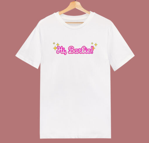 Top Hi Barbie T Shirt Style