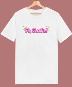 Top Hi Barbie T Shirt Style