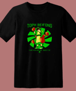 Toph Beifong Earthbending Master 80s T Shirt Toph Beifong Earthbending Master 80s T Shirt