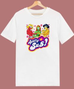 Totally Sus Cartoon T Shirt Style