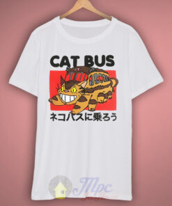 Totoro Neighbor Cat Bus T Shirt