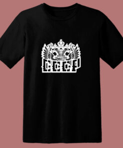 Tovaritch Noir Cccp Logo 80s T Shirt Tovaritch Noir Cccp Logo 80s T Shirt