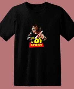 Toy Story Chucky Movie Want To Play 80s T Shirt